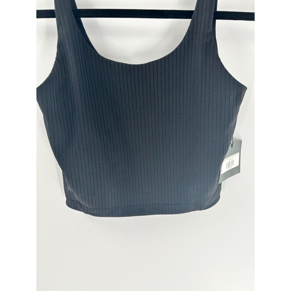 Women's Define Your Inspiration Performance Shelf Ribbed Tank Size S - Picture 2 of 5